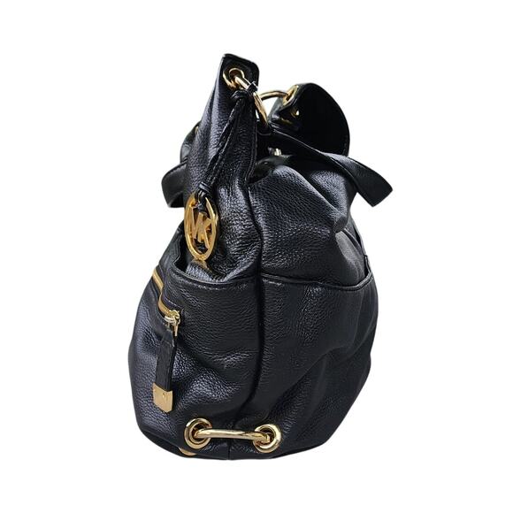 Michael Kors Layton Pebbled Leather Large Hobo Bag - Picture 11 of 12